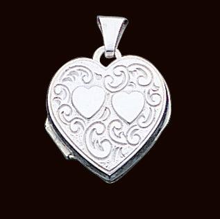 Sterling Silver Heart Locket