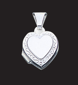 Sterling Silver Heart Locket