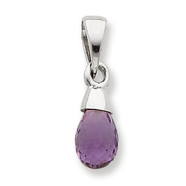 Sterling Silver Amethyst Pendant