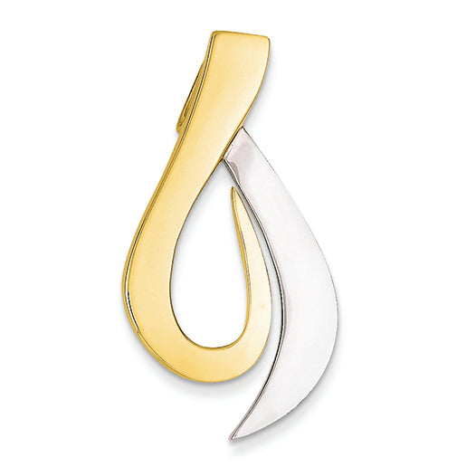 14K Gold Two-tone Fits up to 6mm Omega, 8mm Reversible, Omega Slide