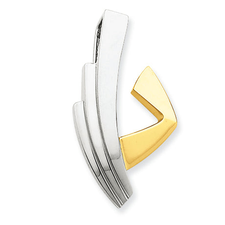 14K Gold Two-Tone Fits up to 6mm Regular & 8mm Fancy/Reversible Fancy Omega Slid