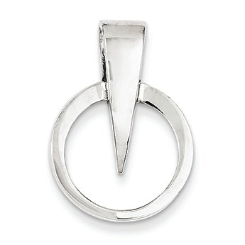 14K White Gold Fits up to 2.5mm on Both Fancy/Regular/Reversible Fancy Omeg
