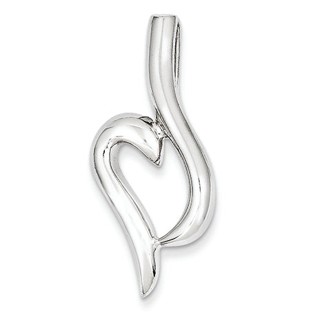 14K White Gold Fits up to 8mm on Both Fancy/Regular/Reversible Fancy Omega 