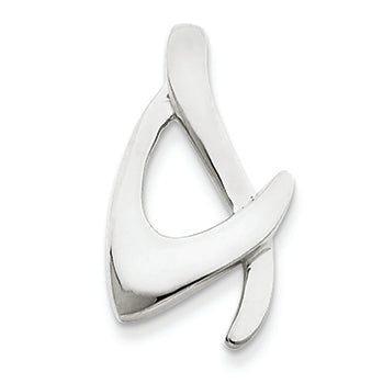 14K White Gold Slide