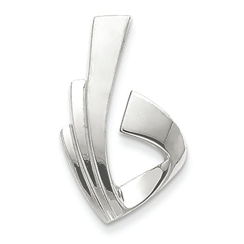 14K White Gold Slide