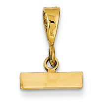 14K Goldy Casted Small Polished Top Charm