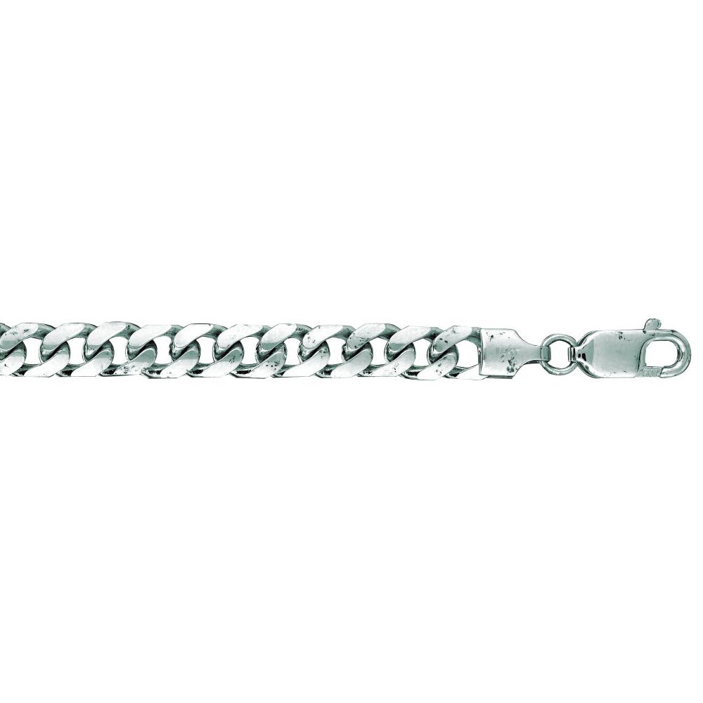 14K Solid White Gold Miami Cuban Bracelet 5.8mm thick 8.5 Inches