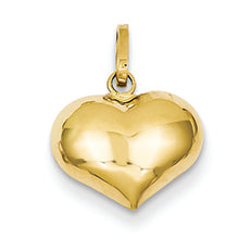 14K Gold Heart Charm