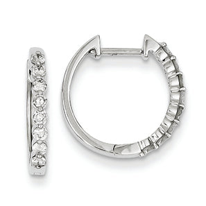0.4 Carat 14K White Gold Diamond Earring