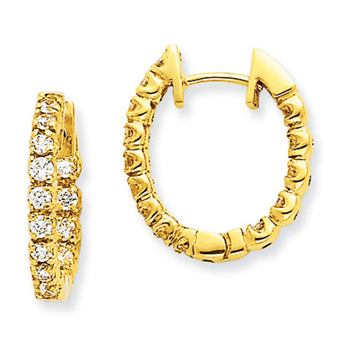 14K Gold Diamond Earring Mtg