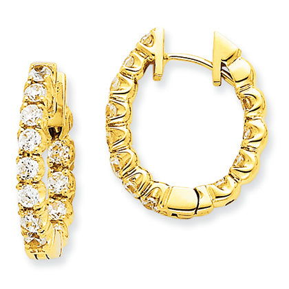 14K Gold Diamond Earring Mtg