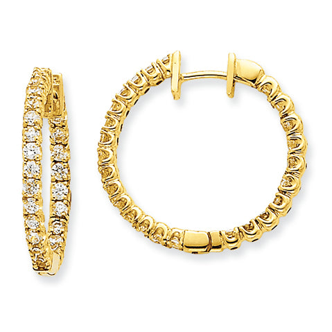 14K Gold Diamond Earring Mtg