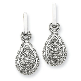 0.2 Carat 14K White Gold Diamond Post Earrings