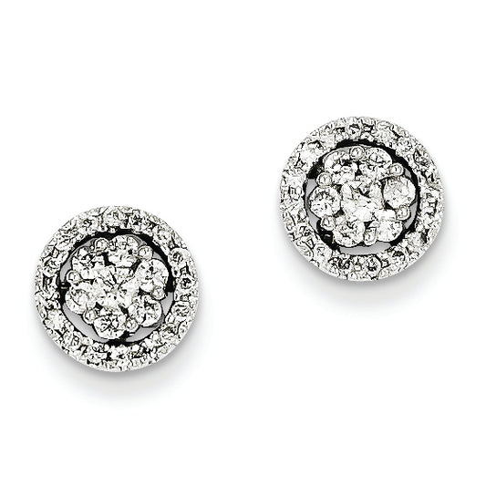 0.5 Carat 14K Gold Diamond Earrings