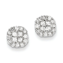 0.8 Carat 14K Gold Diamond Earrings