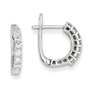 0.5 Carat 14K White Gold Quality Completed Fancy Diamond Earrings