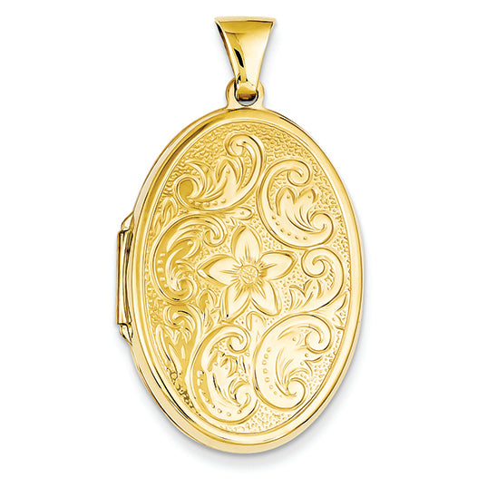 14K Gold Family Locket