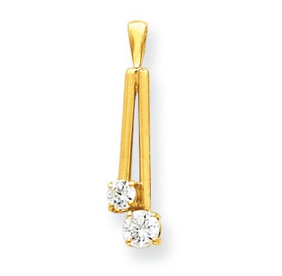 0.5 Carat 14K Gold Diamond pendant