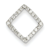 0.2 Carat 14K White Gold Diamond Pendant