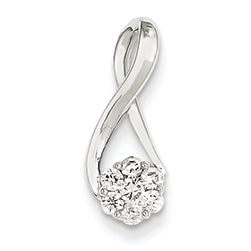 0.2 Carat 14K White Gold Diamond Pendant