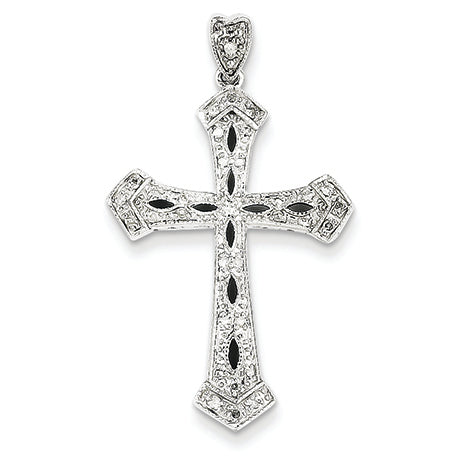 0.2 Carat 14K White Gold Diamond Pendant