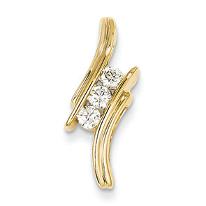 0.3 Carat 14K Gold Diamond Pendant