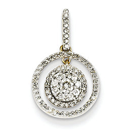0.3 Carat 14K Gold Diamond Pendant