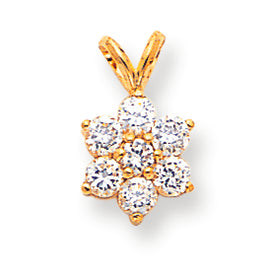 0.6 Carat 14K Gold Diamond pendant