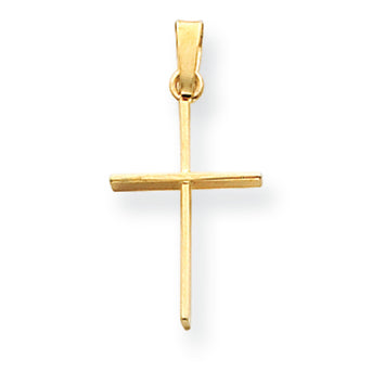 14K Gold Cross Pendant