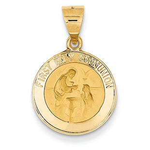 14K Gold First Holy Communion Charm