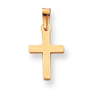 14K Gold Cross Pendant