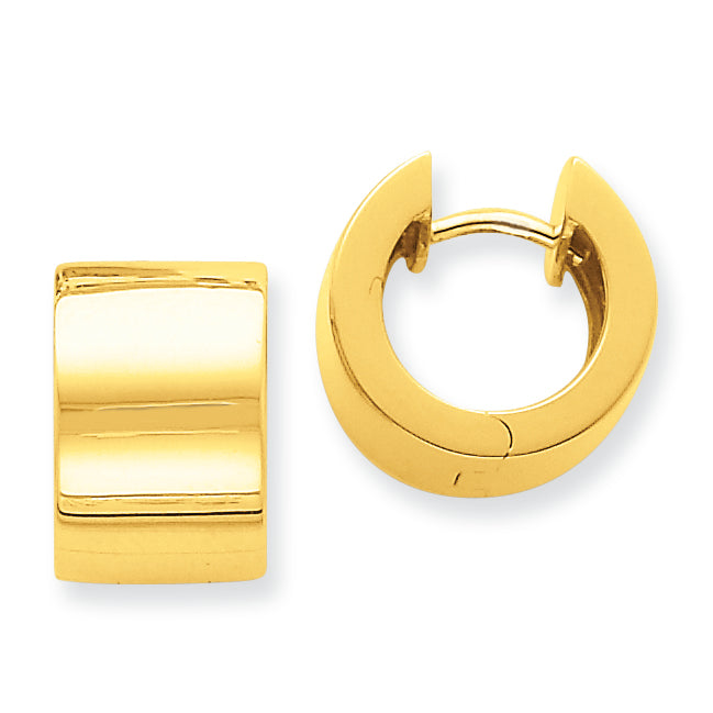 14K Gold Hinged Earrings