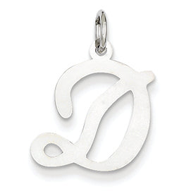 14K Goldw Die Struck Initial D Charm