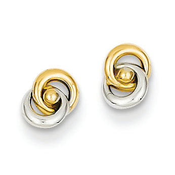 14K Gold Love Knot Ear