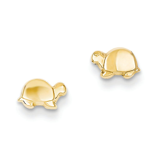 14K Gold Mini Turtle Ear